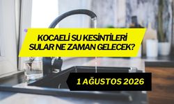Başiskele Derince ve İzmit'te Su Kesintisi