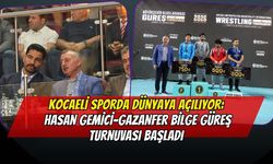 Kocaeli Sporda Dünyaya Açılıyor: Hasan Gemici-Gazanfer Bilge Güreş Turnuvası Başladı
