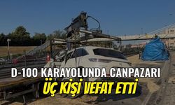 D-100 KARAYOLUNDA CAN PAZARI: 3 ÖLÜ