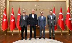 Eski Emniyet Genel Müdürü Lekesiz ve Merkez Valilerinden Vali Aktaş’a Ziyaret