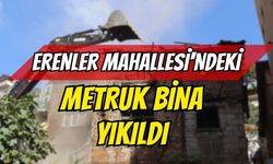 İzmit Belediyesi'nden Güvenlik Hamlesi: Erenler Mahallesi'ndeki Metruk Bina Yıkıldı