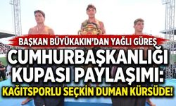Başkan Büyükakın’dan Yağlı Güreş Cumhurbaşkanlığı Kupası Paylaşımı: Kağıtsporlu Seçkin Duman Kürsüde!
