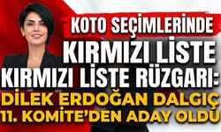KOTO Seçimlerinde Kırmızı Liste Rüzgarı: Dilek Erdoğan Dalgıç 11. Komite’den Aday Oldu