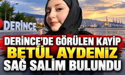 Derince’de görülen kayıp Betül Aydeniz sağ salim bulundu