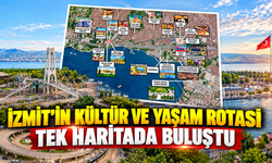 İzmit’in kültür ve yaşam rotası tek haritada buluştu