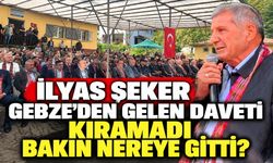 İlyas Şeker Gebze’den Gelen Daveti Kıramadı, Bakın Nereye Gitti?