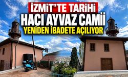 İzmit’te Tarihi Hacı Ayvaz Camii Yeniden İbadete Açılıyor