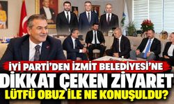 İYİ Parti’den İzmit Belediyesi’ne Dikkat Çeken Ziyaret: Lütfü Obuz İle Ne Konuşuldu?