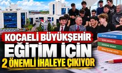 Kocaeli Büyükşehir Eğitim İçin 2 Önemli İhaleye Çıkıyor