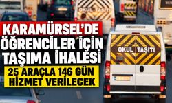 Karamürsel’de Öğrenciler İçin Taşıma İhalesi: 25 Araçla 146 Gün Hizmet Verilecek