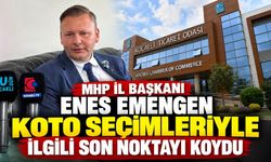 MHP İl Başkanı Enes Emengen KOTO seçimleriyle ilgili son noktayı koydu