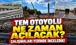 Kocaeli TEM Otoyolu ne zaman açılacak? Çalışmaları yerinde inceledik, işte tüm detaylar