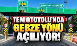 Kocaeli TEM Otoyolu’nda Gebze yönü açılıyor