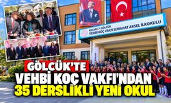 Gölcük’te Vehbi Koç Vakfı’ndan 35 derslikli yeni okul