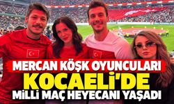 Mercan Köşk oyuncuları Kocaeli Stadyumu’nda milli maç heyecanı yaşadı
