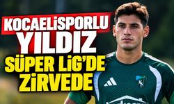 Kocaelisporlu Uğur Kaan Yıldız Süper Lig’de zirvede