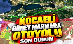 Kocaeli Güney Marmara Otoyolu son durum