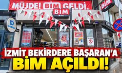 İzmit Bekirdere Başaran’a BİM açıldı