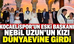 Kocaelispor’un eski başkanı Nebil Uzun’un kızı Ezgi dünyaevine girdi