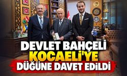 Devlet Bahçeli Kocaeli’ye düğüne davet edildi