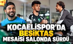 Kocaelispor’da beşiktaş mesaisi salonda sürdü