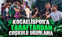 Kocaelispor’a Taraftardan Coşkulu Uğurlama
