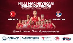 Derince’de Filenin Sultanları İçin Dev Ekranda Yarı Final Heyecanı