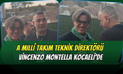 A Millî Takım Teknik Direktörü Vincenzo Montella Kocaeli’de