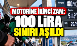 Motorine ikinci zam: 100 lira sınırı aşıldı