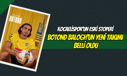 Kocaelispor'un Eski Stoperi Botond Balogh'un Yeni Takımı Belli Oldu