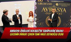 Avrasya Ödülleri Kocaeli’de Sahiplerini Buldu! Gecenin Dikkat Çeken İsmi Halil Ustaoğlu Oldu