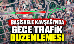 Başiskele Kavşağı’nda gece trafik düzenlemesi