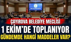 Çayırova Belediye Meclisi 1 Ekim’de toplanıyor: Gündemde hangi maddeler var?