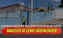 Çayırova’da Okullarda Yeni Eğitim Yılı Hazırlıkları Tam Gaz: Bahçeler ve Çevre Düzenleniyor!