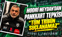 Hodri Meydan’dan pankart tepkisi: “Tüm tribün suçlanamaz”