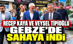 Recep Kaya ve Veysel Tipioğlu Gebze’de sahaya indi