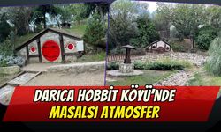 Darıca Hobbit Köyü’nde masalsı atmosfer: Yeşil dokusuyla dikkat çekiyor