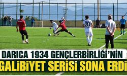 Darıca 1934 Gençlerbirliği’nin galibiyet serisi sona erdi
