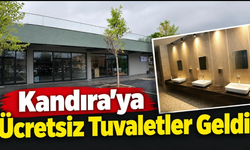 Kandıra’ya Ücretsiz Tuvaletler Geldi