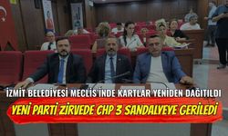 İzmit Belediye Meclisi’nde Kartlar Yeniden Dağıtıldı: YENİ Parti Zirvede, CHP 3 Sandalyeye Geriledi!