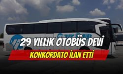 Kocaeli'nin Yanı Başı Sakarya'da Şok! 29 Yıllık Otobüs Devi Konkordato İlan Etti