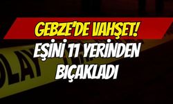 Gebze'de Vahşet! Eşini 11 Yerinden Bıçakladı