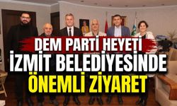 DEM Parti heyeti İzmit Belediyesinde!