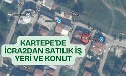 Kartepe’de işyeri ve konut bulunan taşınmaz icradan satışa çıkıyor