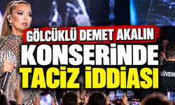 Gölcüklü Demet Akalın konserinde taciz iddiası