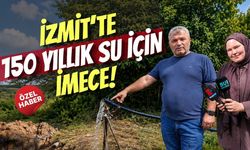 İzmit Çubuklu Osmaniye Mahallesi'nde 150 Yıllık Su İçin İmece