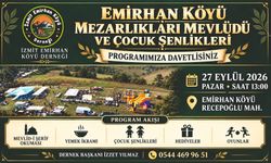 İzmit Emirhan Köyü’nde mevlit ve çocuk şenliği düzenlenecek