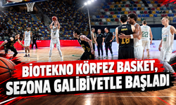 Biotekno Körfez Basket sezona galibiyetle başladı! Erokspor’u 88-79 Mağlup Etti