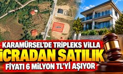 Karamürsel’de tripleks villa icradan satılık: Fiyatı 6 milyon TL’yi aşıyor