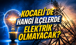 Kocaeli'de Elektrik Kesintisi Alarmı! 6 Eylül 2026